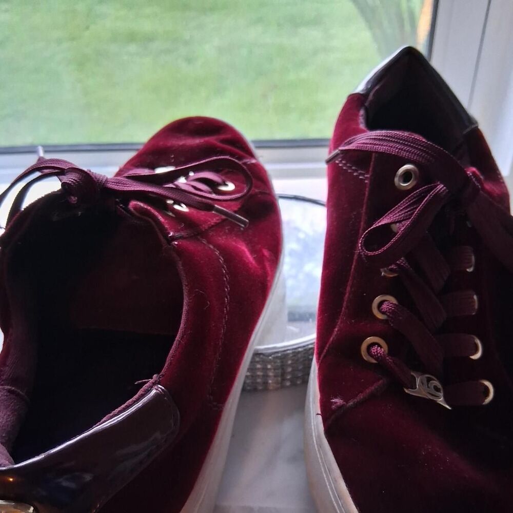 Converse Women's Burgundy Trainers